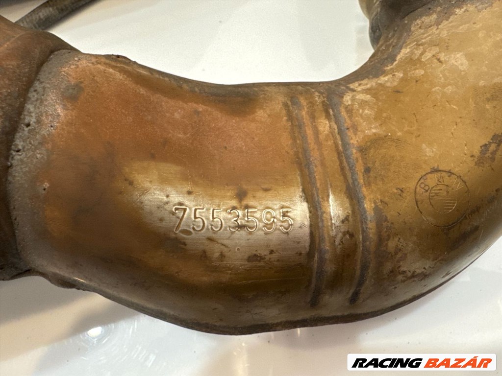 BMW E90 E91 E92 E93 N54B30A 335i katalizátor pár 7553622 7553595 6. kép