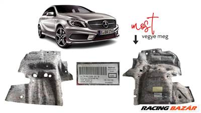 Mercedes A-osztály W176 jobb kerékív zajszigetelés a1766820300
