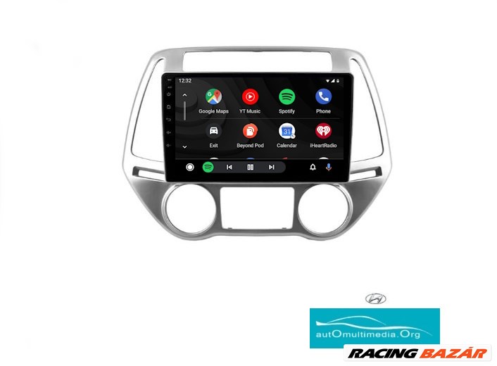 Hyundai i20 CarPlay Multimédia Android GPS Rádió Tolatókamerával! 3. kép
