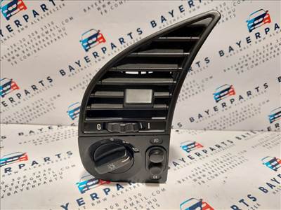 BMW E36 bal oldali légbeömlő légbefúvó légrostély levegő rács világítás kapcsoló