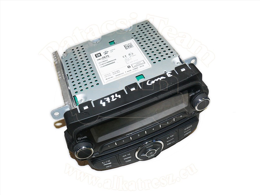 Opel Corsa E 2014-2019 - rádió és cd lejátszó 1. kép