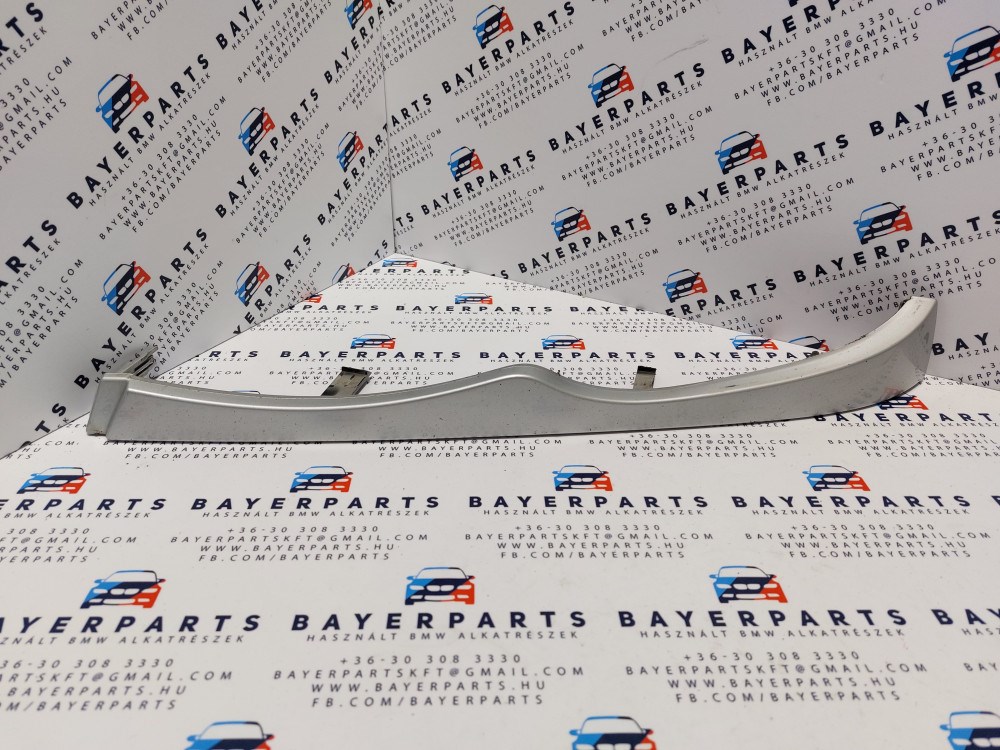 BMW E46 sedan touring facelift bal elsõ ezüst titansilber titansilver bajuszléc bajusz léc 1. kép