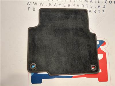 BMW E39 sedan touring bal hátsó fekete szövet szőnyeg