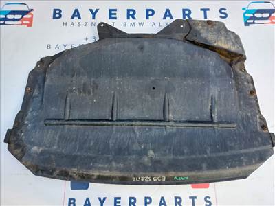 BMW E46 520i 523i 525i 528i 530i 540i benzines motor alatti alsó burkolat páncél haslemez haspáncél - hibákkal