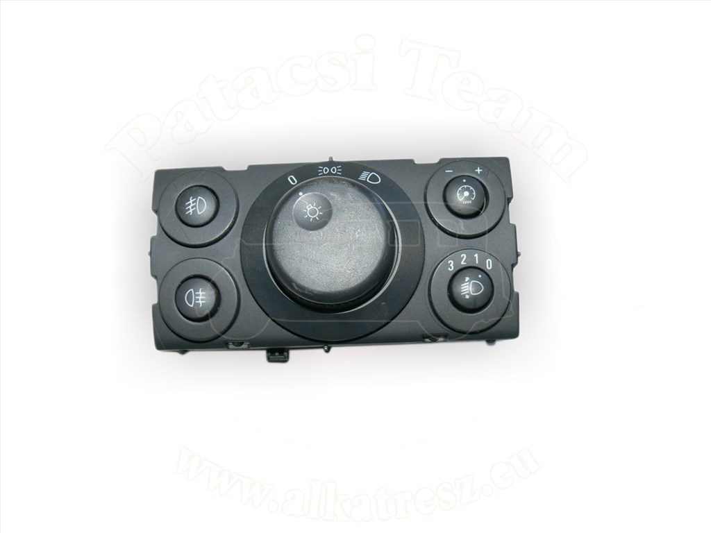 Opel Astra H 2003-2012 - kapcsoló, külső/belső világítás ,ködlámpához, kivéve auto ki-be/xenon, jelölés: ZK 1. kép