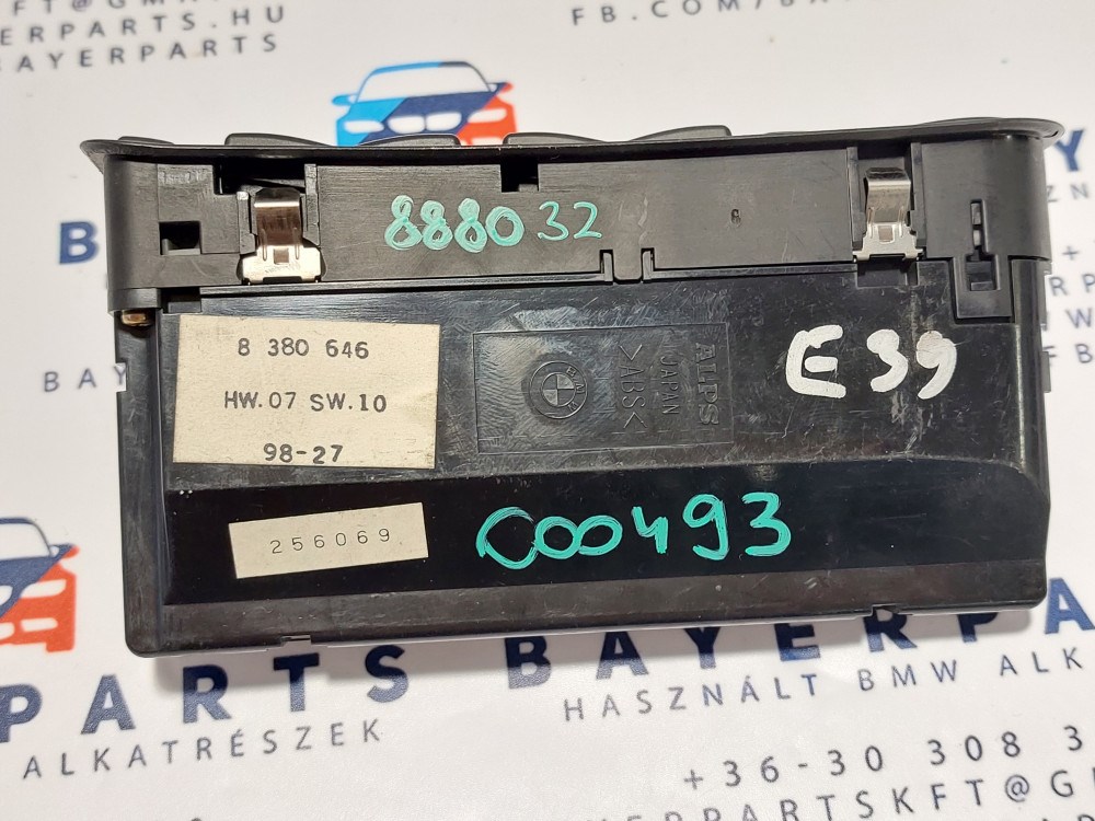 BMW E39 4x elektromos ablakemelõ kapcsoló tükörállító 4. kép