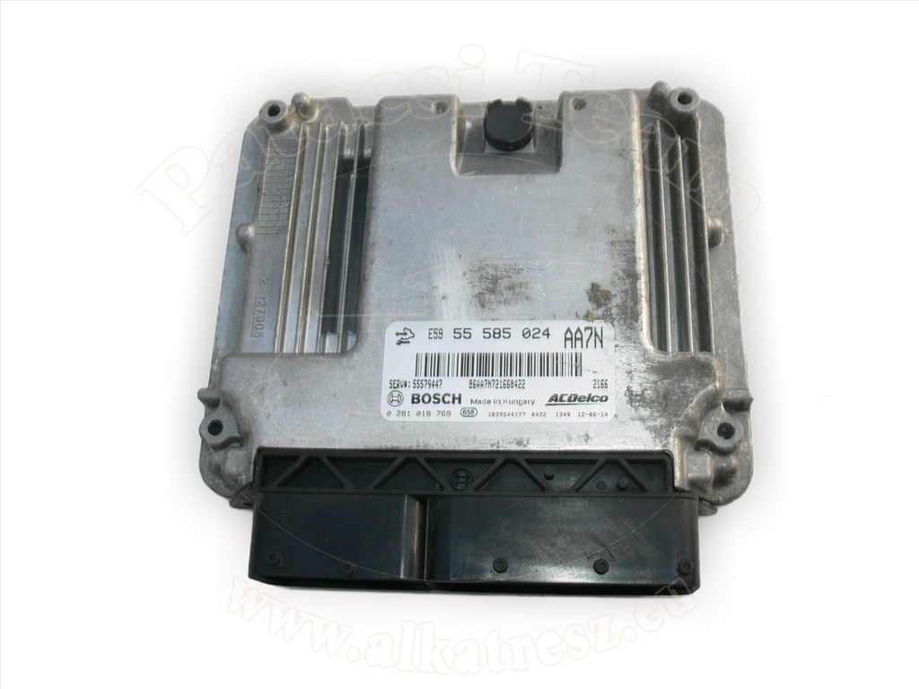Opel Meriva B 2009-2017 - vezérlőegység, motor, (a/y/z)13,20(dt/dte/dth/dtj/dtl/dtr), jelölés: AA7N 1. kép