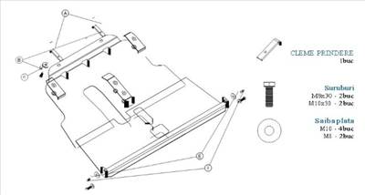 MTR MT018 - motortér zajcsillapítás TOYOTA