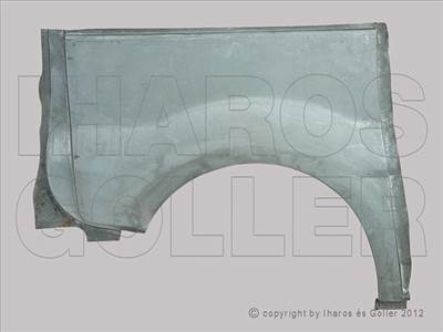 Opel Vivaro A 2000-2014 - Hátsó sárvédő alsó rész jobb (3098 mm teng.táv)