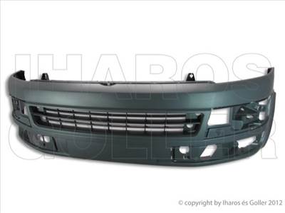 VW T5 2009-2014 Transporter - Első lökhárító világosszürke