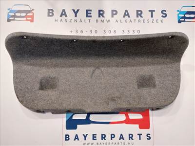BMW E90 sedan csomagtér ajtó kárpit borítás szövet eladó