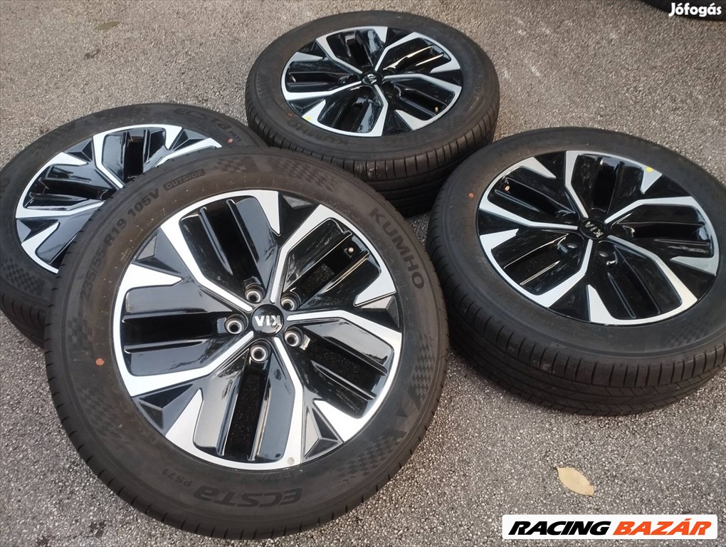 5x114,3 19 KIA Ev6 demo gyári felni - 235/55 r19 " Kumho nyári 3. kép
