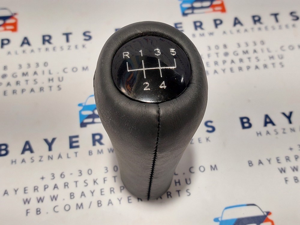 BMW E30 E32 E36 E34 E39 E46 E39 E90 E60 E87 stb. fekete 5-ös új váltógomb váltókar 6. kép