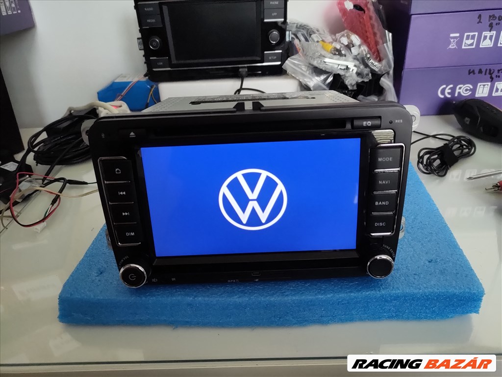 Volkswagen Multimédia Android GPS Rádió Tolatókamerával! 1. kép