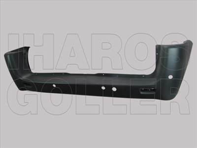 Toyota Proace 2013-2016 - Hátsó lökhárító fekete, radaros (rövid kiv)