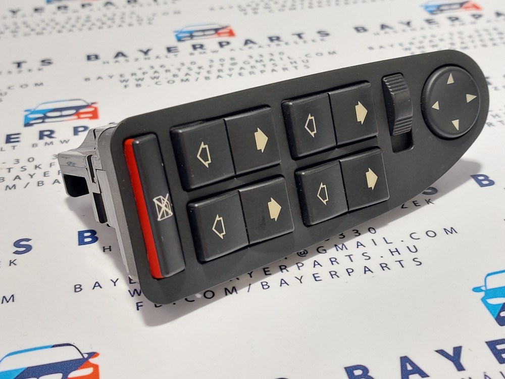 BMW E39 jobbkormányos 4x ablakemelõ kapcsoló tükörállító 1. kép