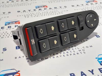 BMW E39 jobbkormányos 4x ablakemelő kapcsoló tükörállító