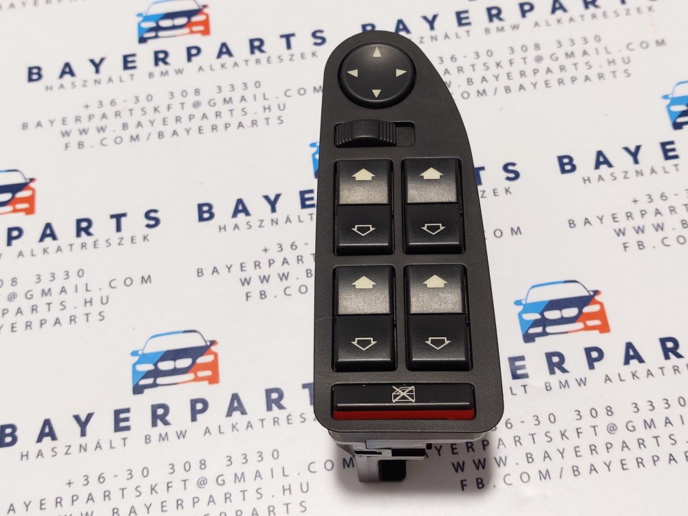 BMW E39 jobbkormányos 4x ablakemelõ kapcsoló tükörállító 2. kép