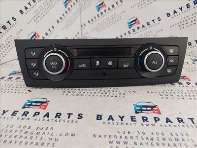 BMW E81 E82 E87 E90 E91 E92 E93 X1 klímapanel klíma panel konzol