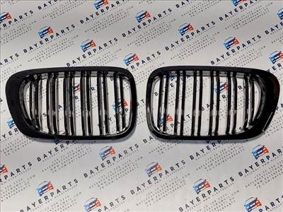 BMW E46 új coupe cabrio dupla fényes fekete vese hûtőrács