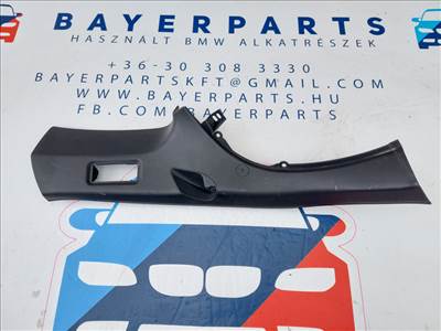 BMW E46 touring bal hátsó fekete D oszloptakaró oszlop takaró - kis hibával
