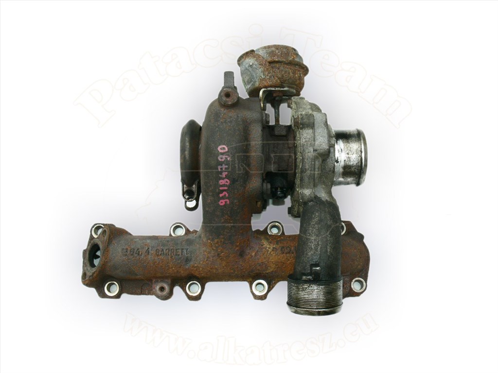 Opel Astra H 2003-2012 - kipufogó csonk, turbófeltöltővel, (z)19(dt/dtl) 1. kép