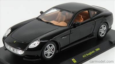 FERRARI 612 SCAGLIETTI 2004 - CON VETRINA - WITH SHOWCASE BLACK