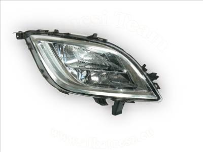 Opel Astra J 2009-2018 - lámpa, jobb oldali első, irányjelző és ködlámpa, xenon is, kivéve adaptív kanyar xenon, -12, sérült!