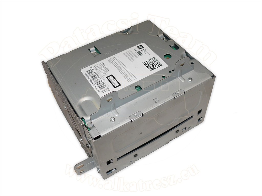 Opel Zafira C 2011-2019 - rádió-navigációs rendszer, NAVI650, nyugat-európa, PANASONIC, jelölés: ADZJ 1. kép