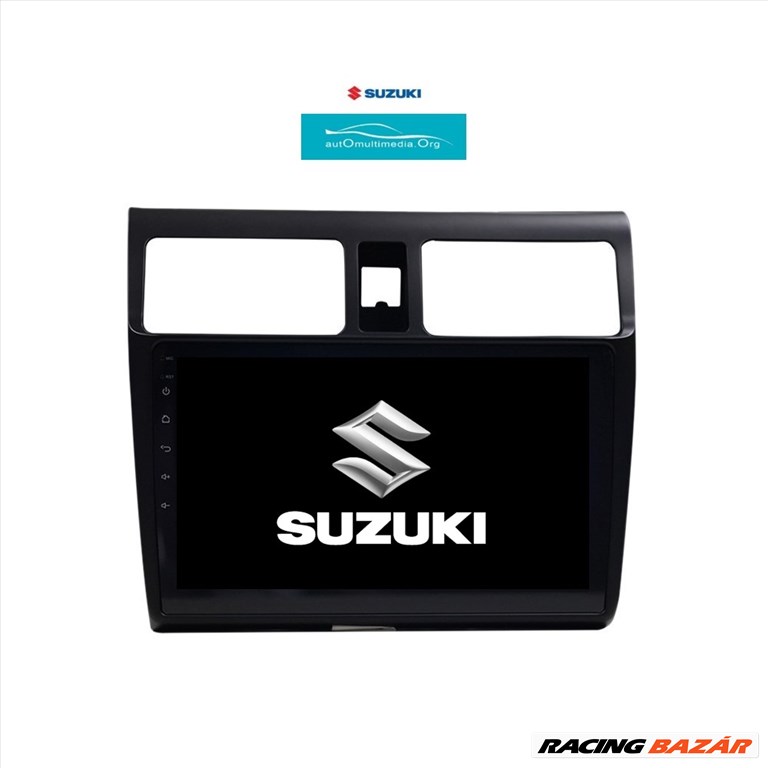 Suzuki Swift Android CarPlay Multimédia, Rádió, GPS, Wifi, Bluetooth, Tolatókamerával 1. kép