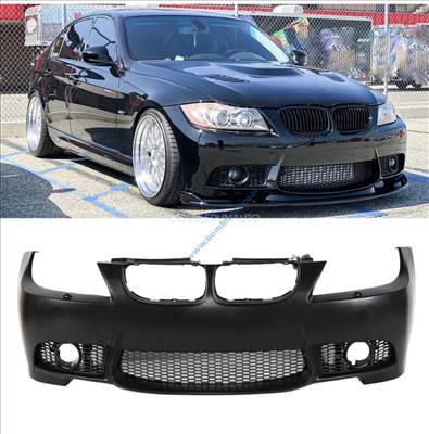 BMW E90 E91 M3 első lökhárító 2004-2008 Ködlámpa nélkül