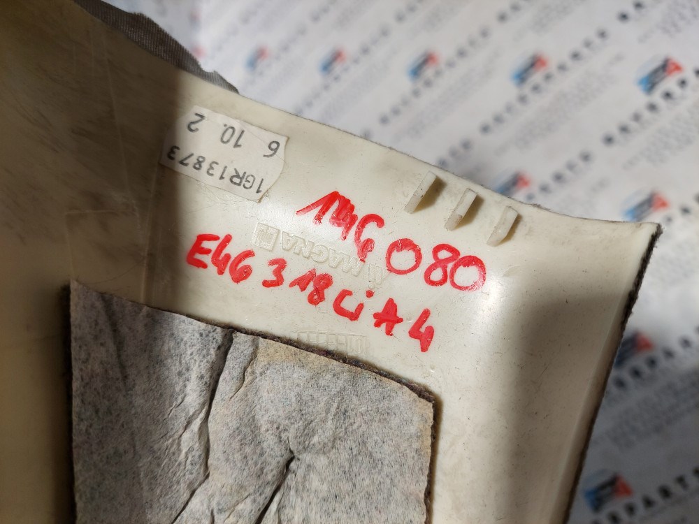 BMW E46 coupe jobb elsõ A oszloptakaró oszlop takaró - hibás 5. kép