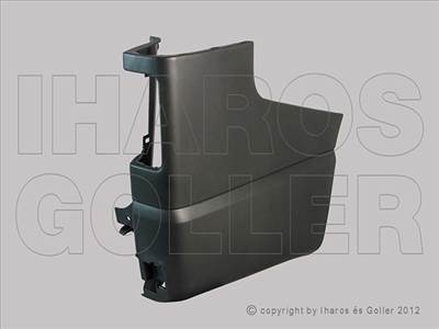 Fiat Talento 2016-2021 - Hátsó lökhárító sarok jobb fekete