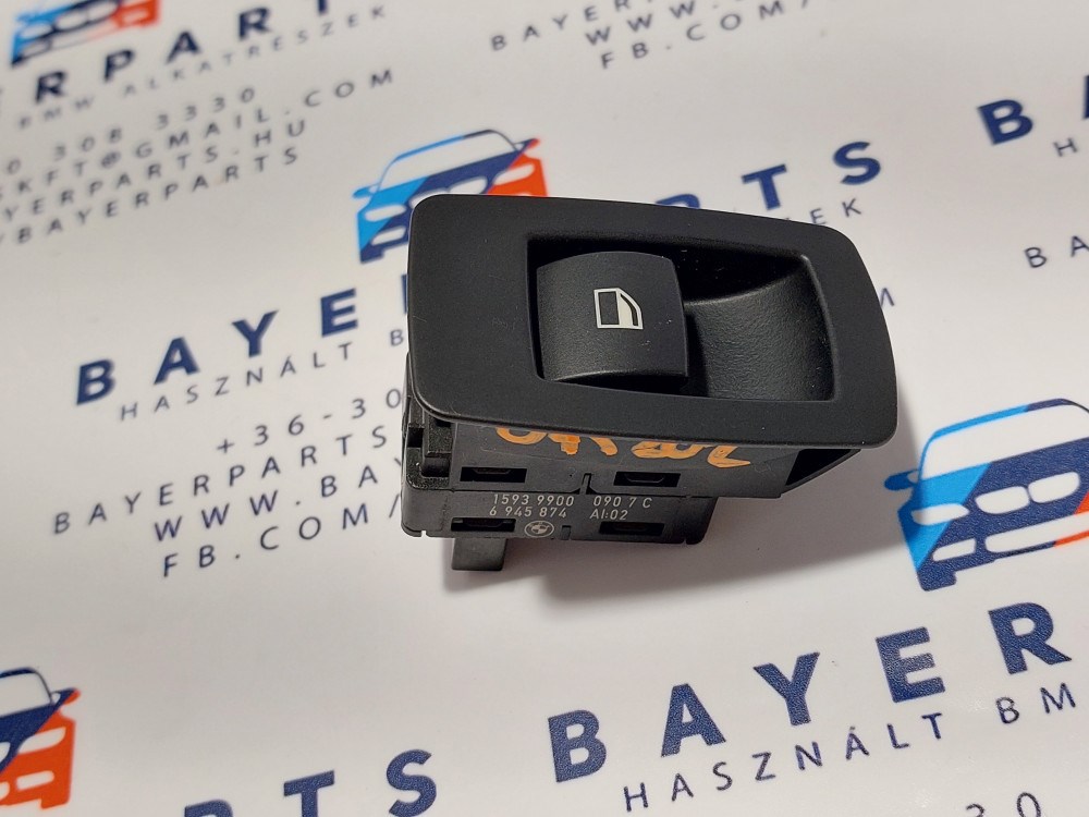 BMW E87 E90 E91 E70 E71 E89 X5 X6 Z4 jobb elsõ hátsó elektromos ablakemelõ kapcsoló gomb 2. kép