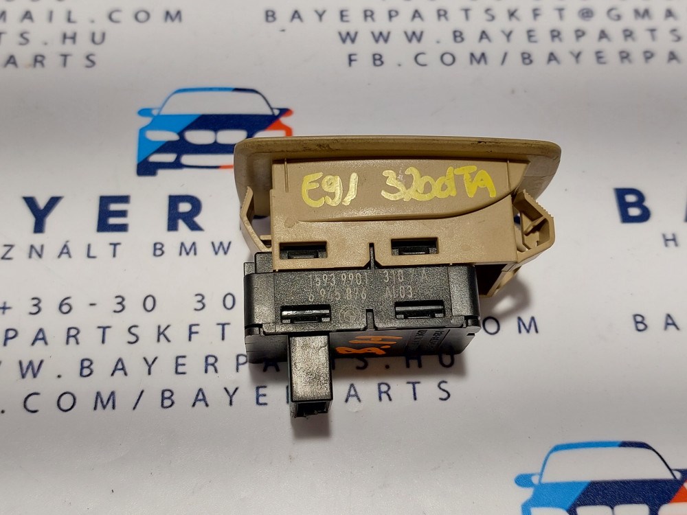 BMW E87 E90 E91 E70 E71 E89 X5 X6 Z4 jobb elsõ hátsó elektromos ablakemelõ kapcsoló gomb 2. kép