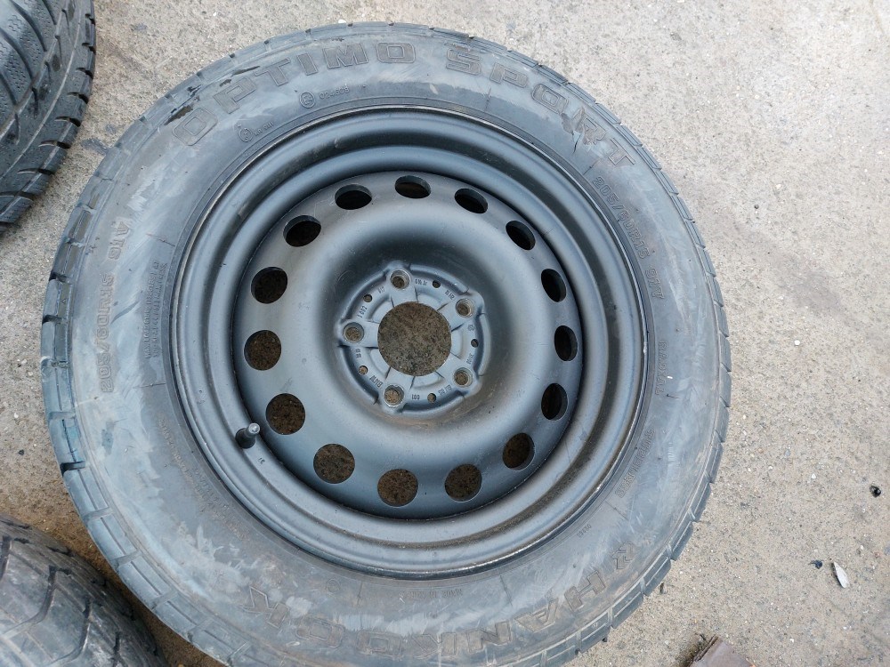 BMW E39 15&quot; gyári aluminium lemezfelni felni kerék - 2db (126053) 4. kép