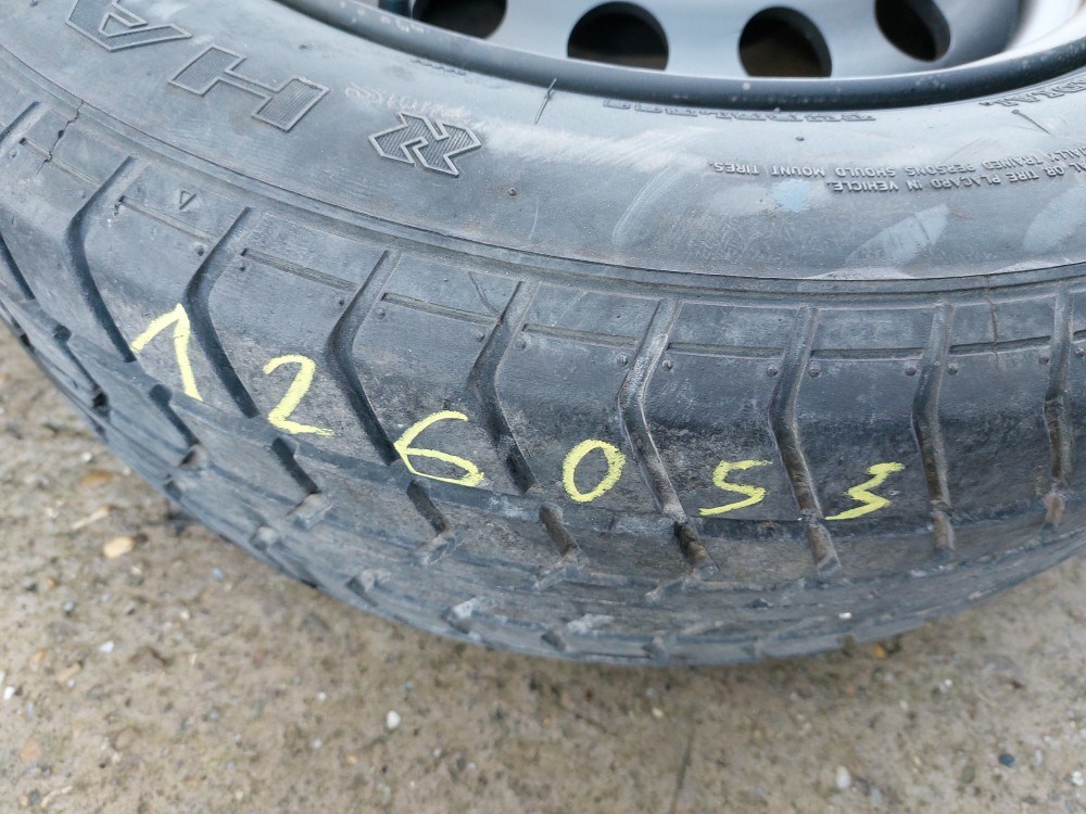 BMW E39 15&quot; gyári aluminium lemezfelni felni kerék - 2db (126053) 7. kép
