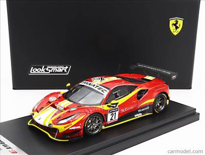 FERRARI - 488 GT3 EVO 3.9L TURBO V8 TEAM AF CORSE N 21 24h SPA 2022 ALESSANDRO BALZAN - HUGO DELACOUR - DAVID PEREL CEDRIC SBIRRAZZUOLI