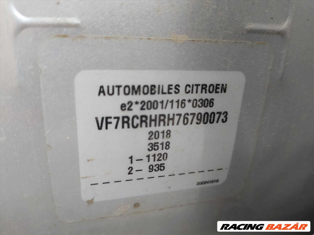 2007 Citroen C5 2.0 diesel, 5 fokozatú manuális- balkormányos jármű ÉRKEZETT bontási céllal!  20. kép