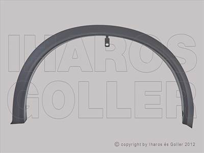 Nissan Juke 2014-2019 - Első műa.kerékjárati dísz, jobb