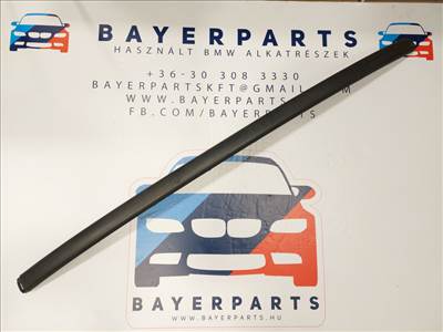 BMW E46 facelift sedan fekete hátsó lökhárító díszléc