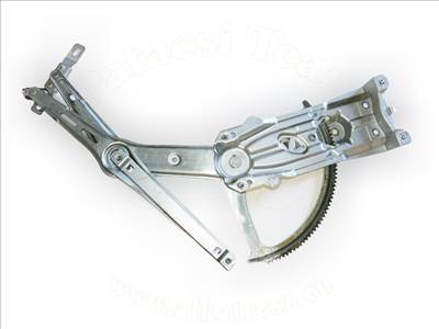 Opel Astra H 2003-2012 - ablakemelő, első ajtó, bal oldali, elektromos, 4/5ajtós és van/caravan, motor nélkül