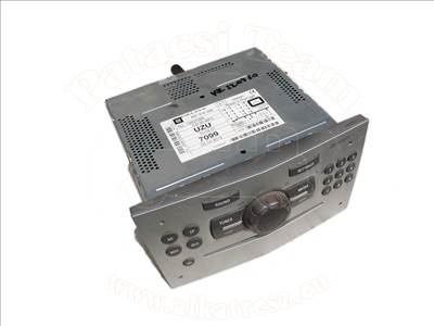 Opel Corsa D/2 2011-2014 - rádió CD 30 MP3, matt króm, 11-14, jelölés: RH