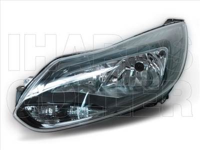 Ford Focus 2011-2014 - Fényszóró H1/H7 bal fekete h. (motorral) TYC