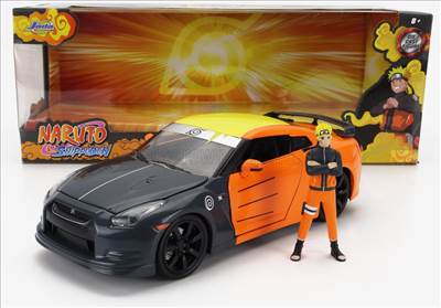 NISSAN GT-R WITH NARUTO FIGURE 2009