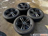 18-as, 5x112-es Wheelworld Alufelni, 225/50 R18-as Újszerű Bridgestone téli gumival szerelve