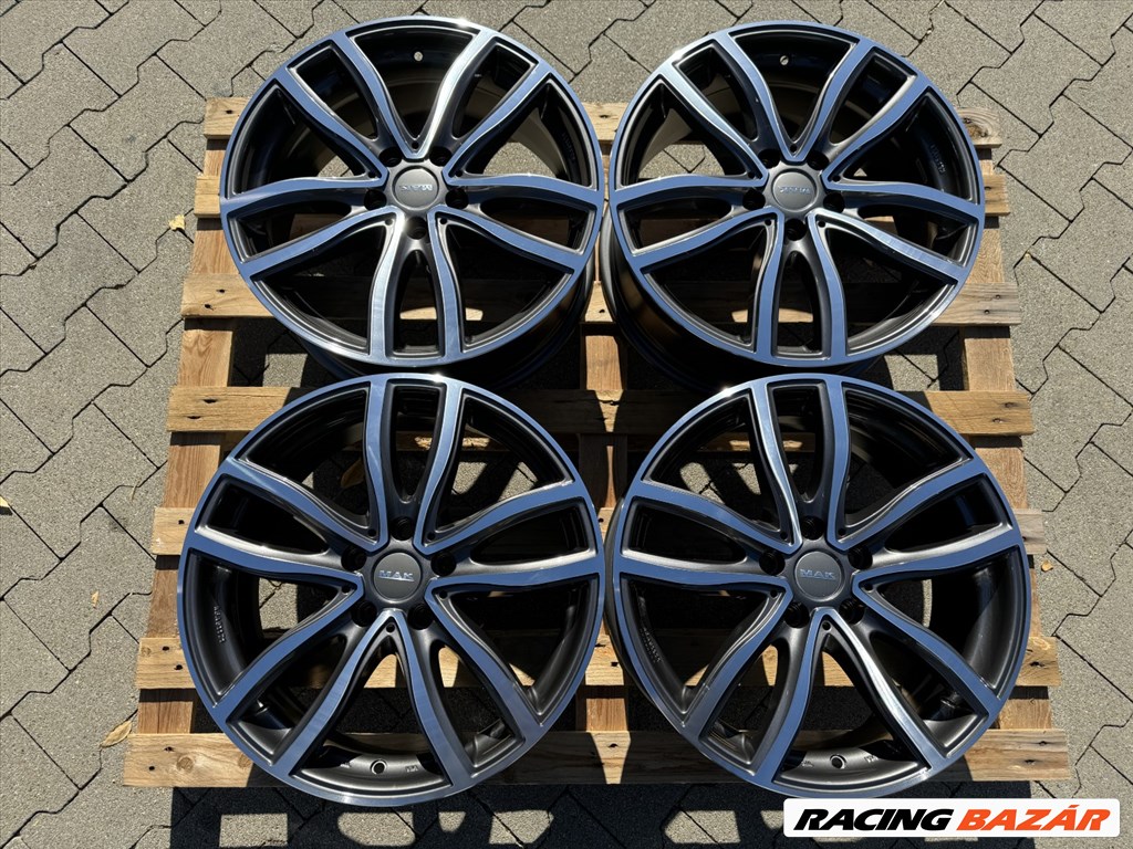 R18 5x112 (66,6) MAK FAHR GUN MET-MIRROR FACE 8J ET57 BMW F40 F44 F45 F46  5. kép