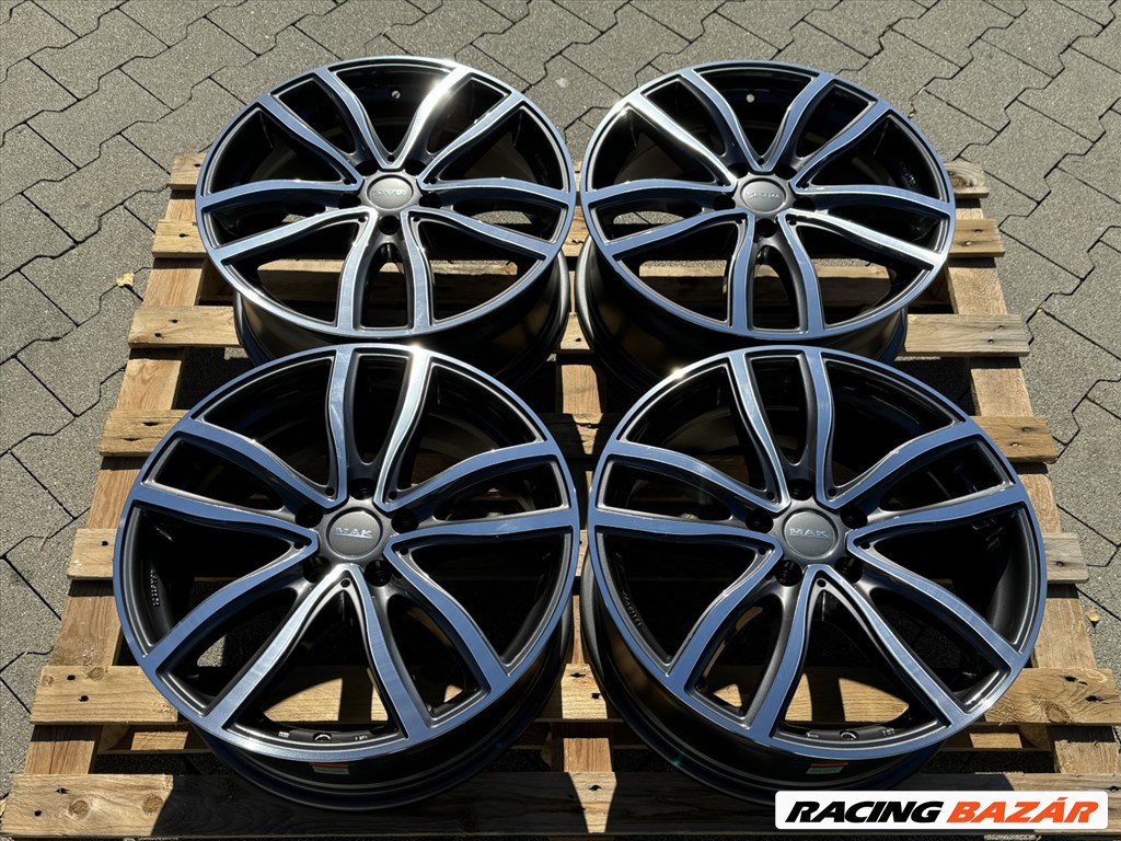 R18 5x112 (66,6) MAK FAHR GUN MET-MIRROR FACE 8J ET57 BMW F40 F44 F45 F46  6. kép