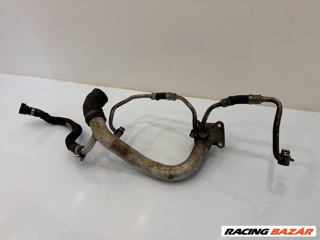 BMW E90 E91 E92 E93 335i N54B30A 306le vízcső  7548203050 7558899 2. kép