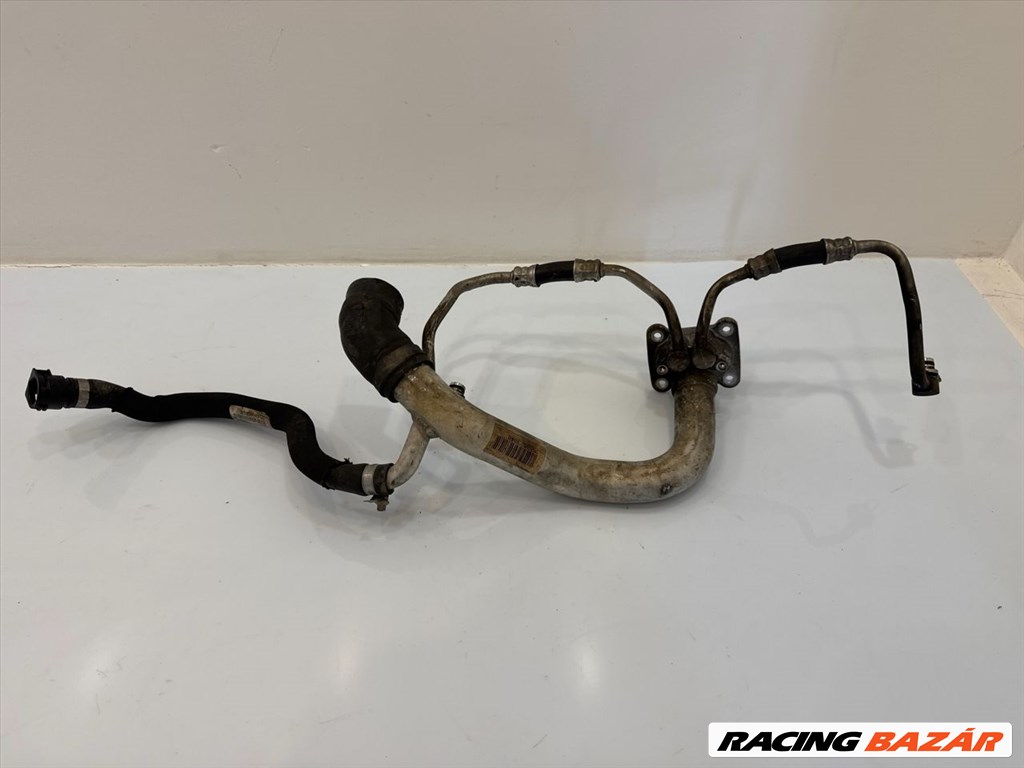 BMW E90 E91 E92 E93 335i N54B30A 306le vízcső  7548203050 7558899 1. kép